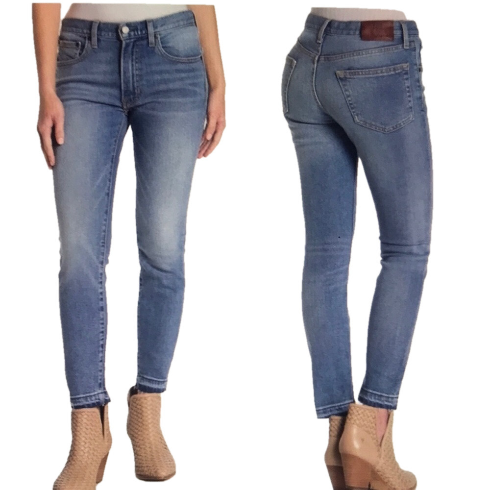 𝅺FRYE WOMENS SIENNA CROPPED SKINNY JEANS SZ 27